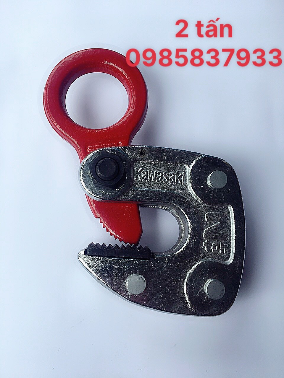 Kẹp tôn ngang 2 tấn Kawasaki Nhật tại Máy NTT bảo hành dài hạn kẹp phương ngang an toàn hiệu quả