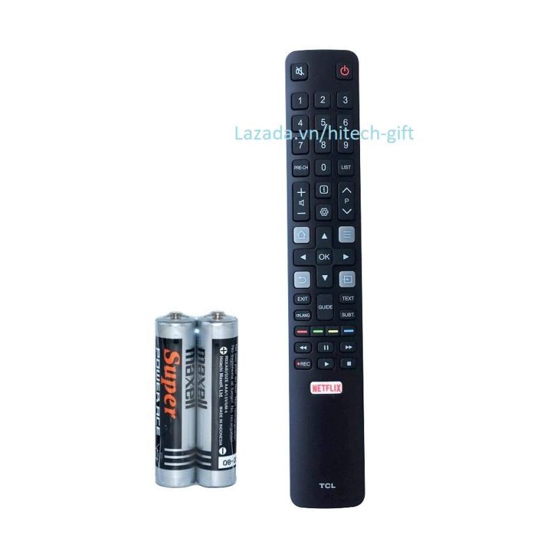 Bảng giá Remote Điều Khiển Smart TV, TV Thông Minh TCL Netflix (Kèm Pin AAA Maxell)