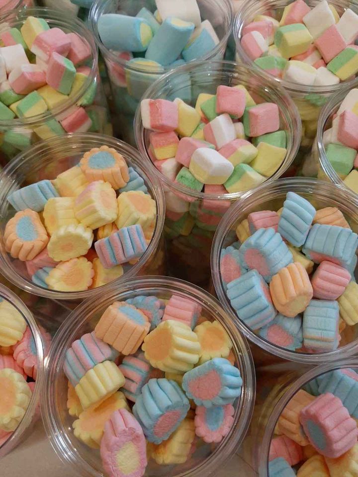 Kẹo bông marshmallow Thái Lan 100g
