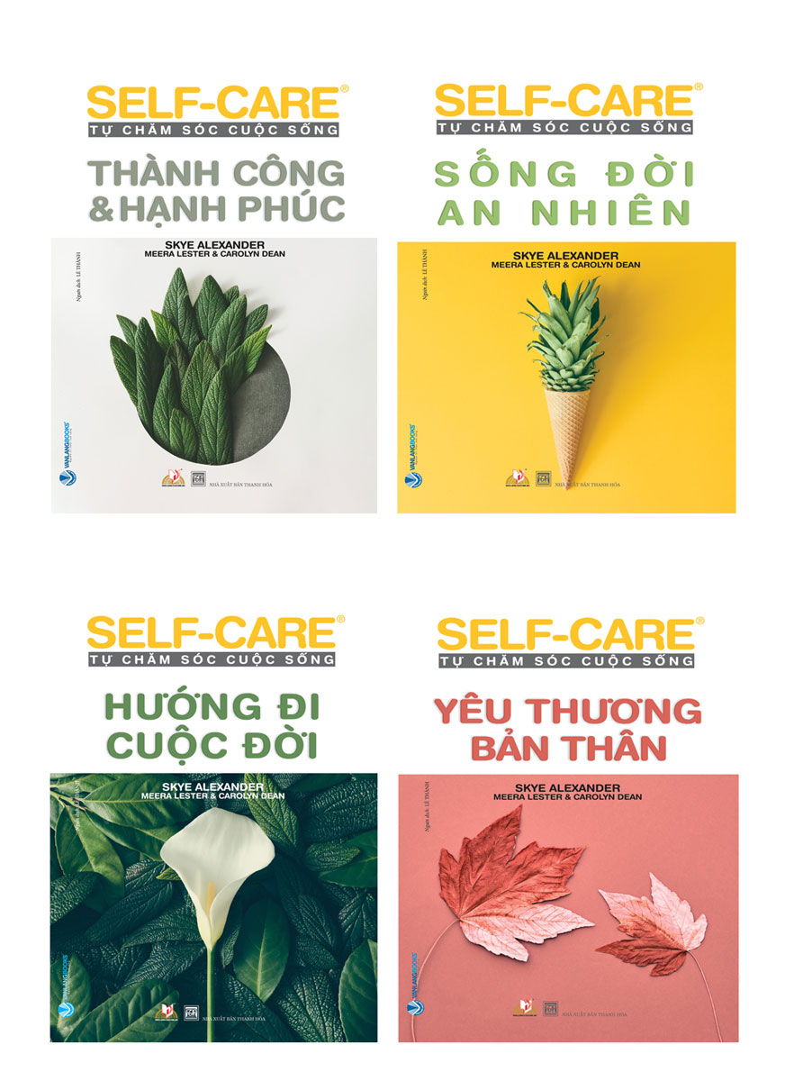 Bộ sách self-care tự chăm sóc cuộc sống
