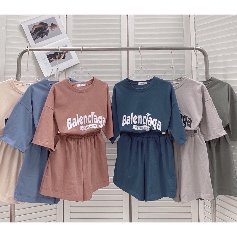 [ Rẻ vô địch ] Set bộ đùi BALEN chất cotton freesize 38-65kg