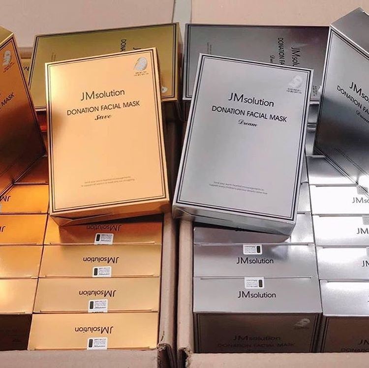 Mặt Nạ Dưỡng Da JM Solution Donation Facial Mask 37ml