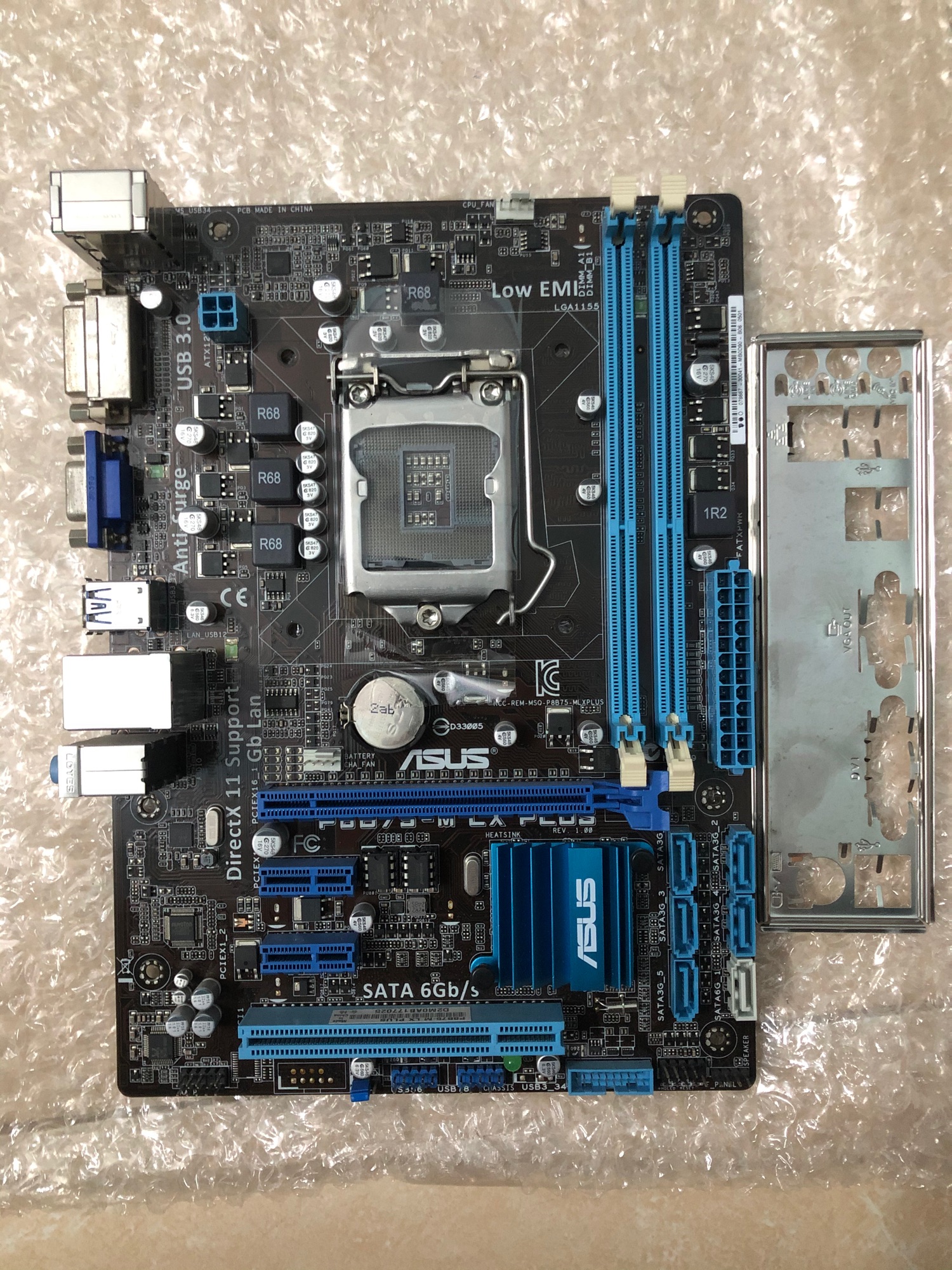 Mian asus p8 b75-m-lx sk 1155