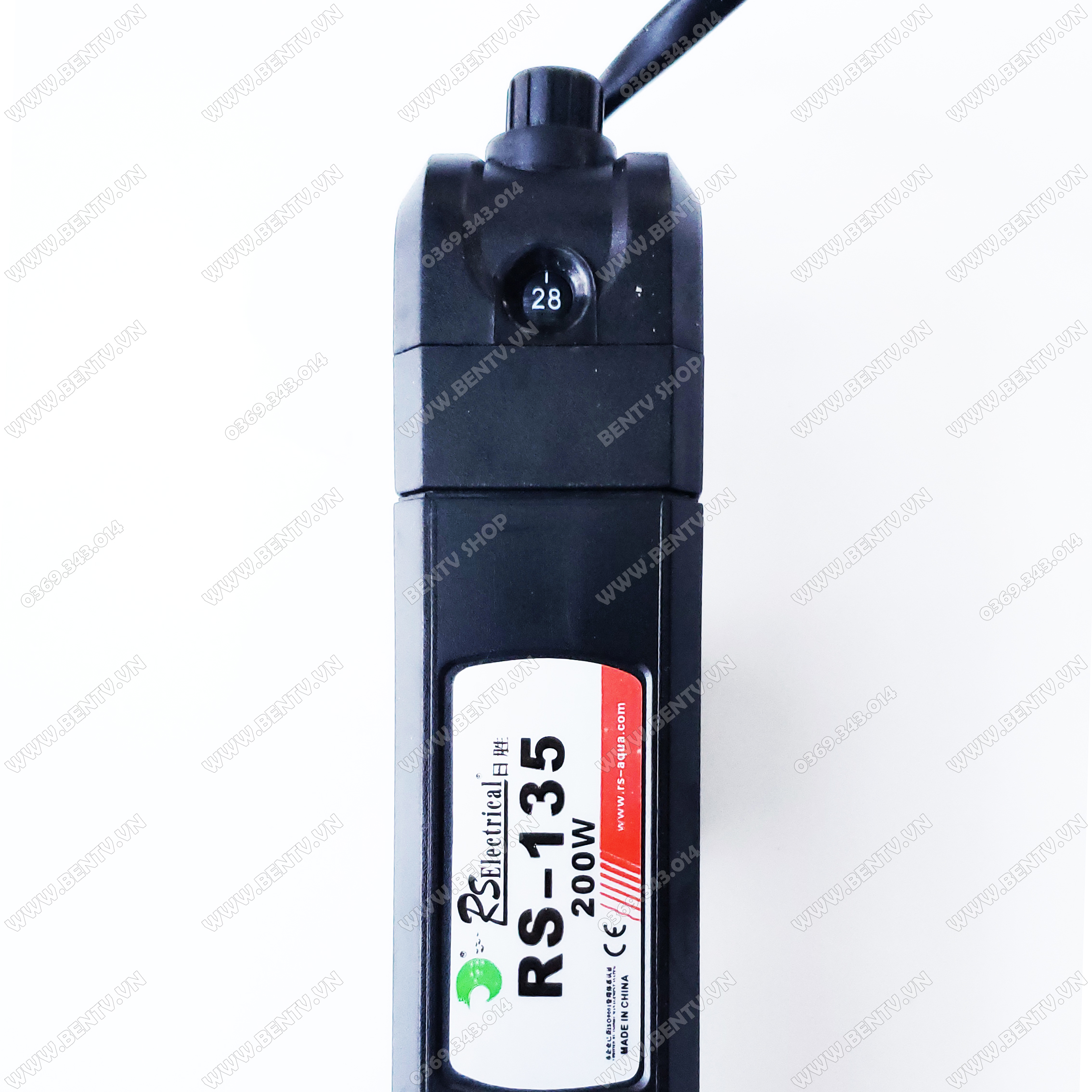 Máy sưởi bể cá rs 50w 100w 200w 300w 500w - có vỏ bọc chống bỏng cá