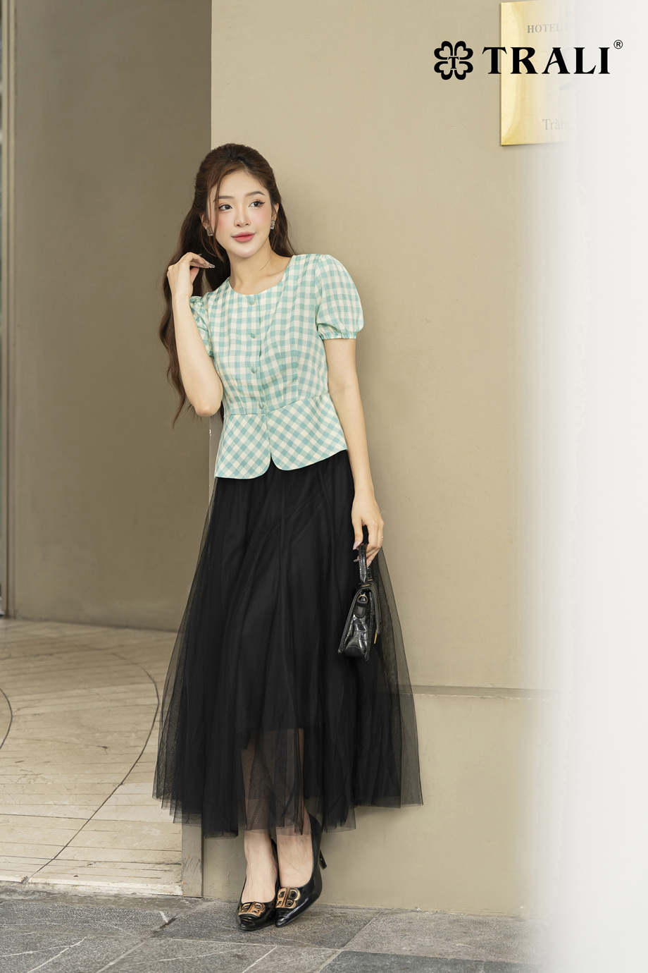 Áo Sơ Mi Nữ TRALI 24116