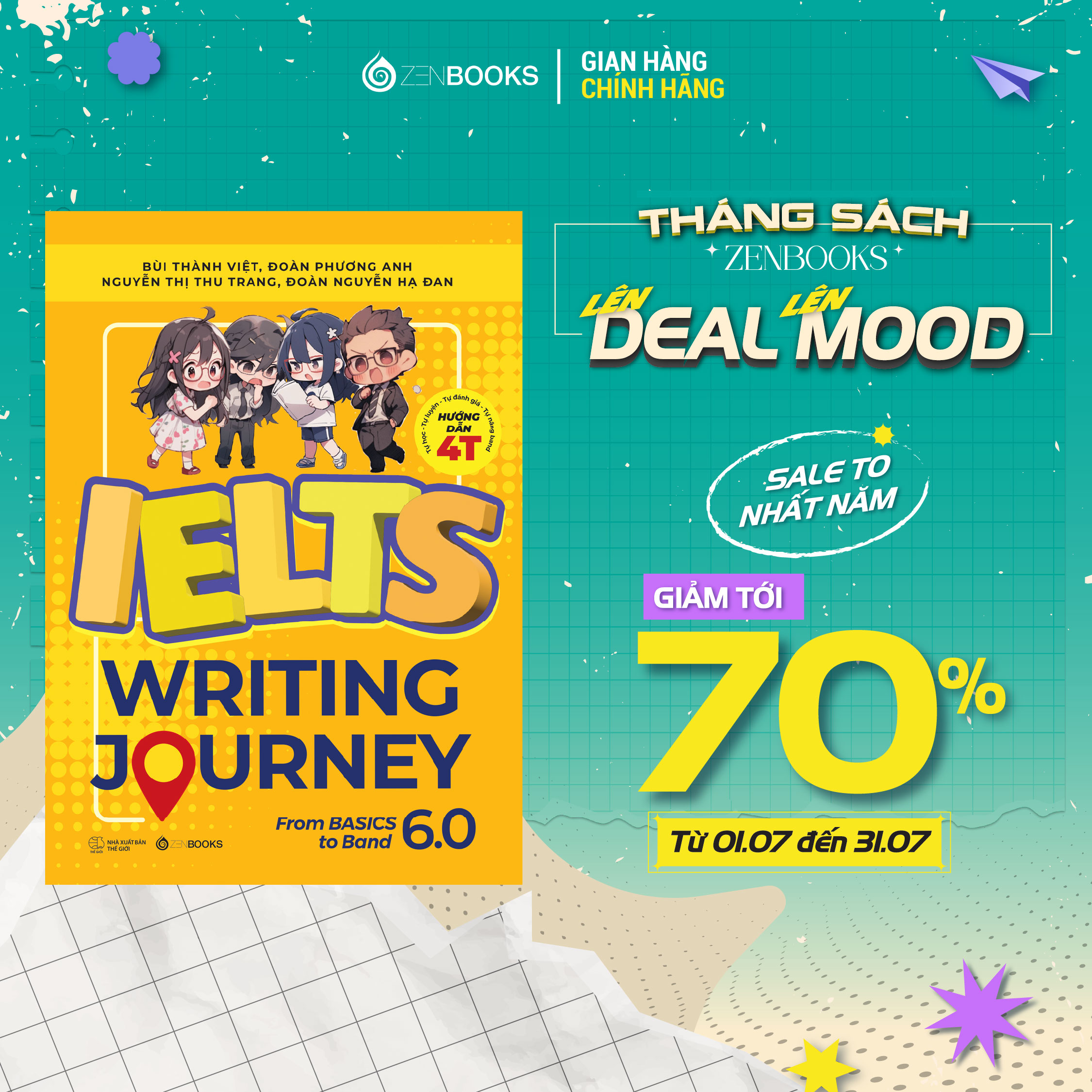 Sách - IELTS Writing Journey From Basics To Band 6.0