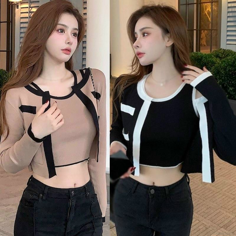 SET 2 MÓN ÁO CROPTOP ĐẮP CHÉO ( KÈM ÁO BA LỖ)
