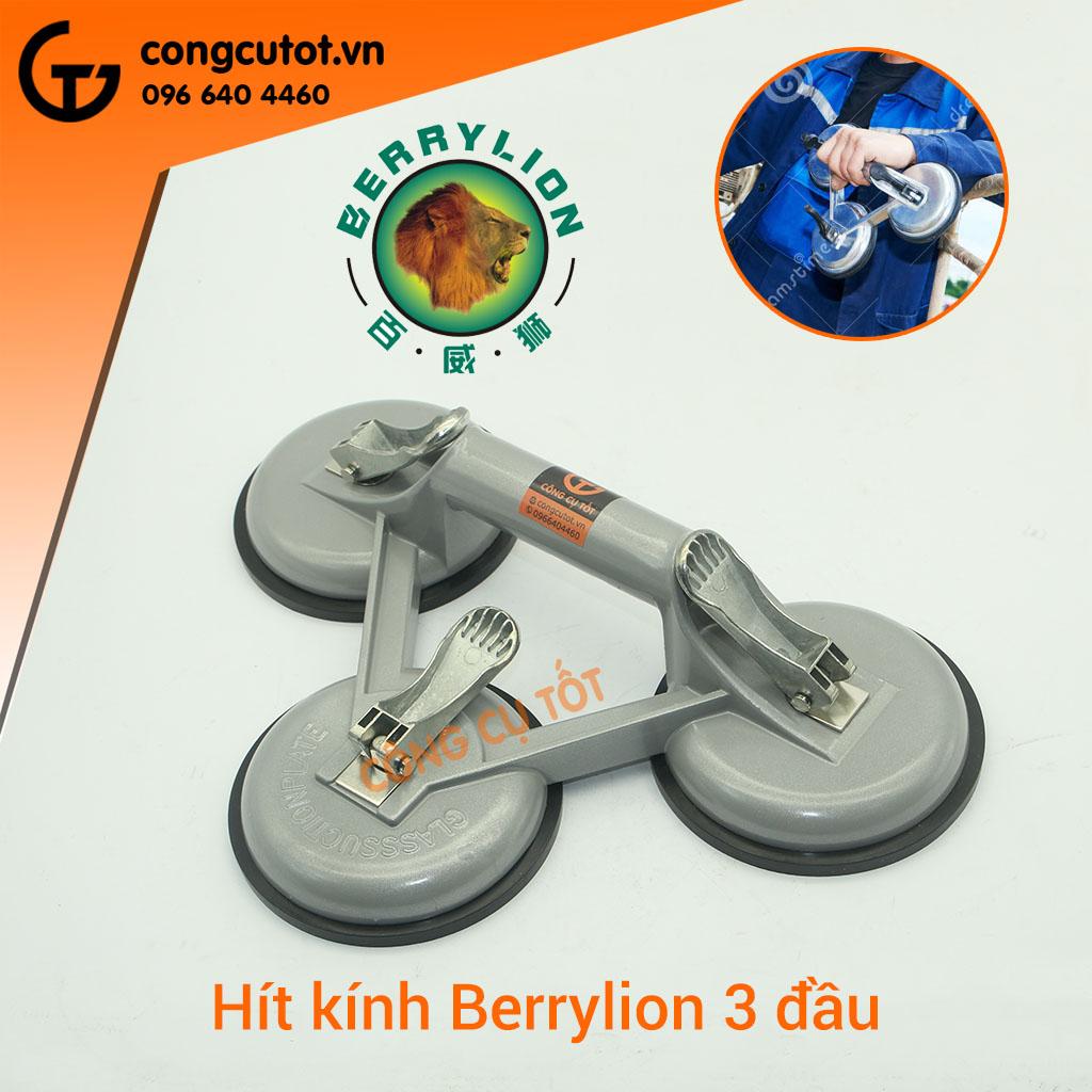 Hít kính, gạch men 3 chấu Berrylion