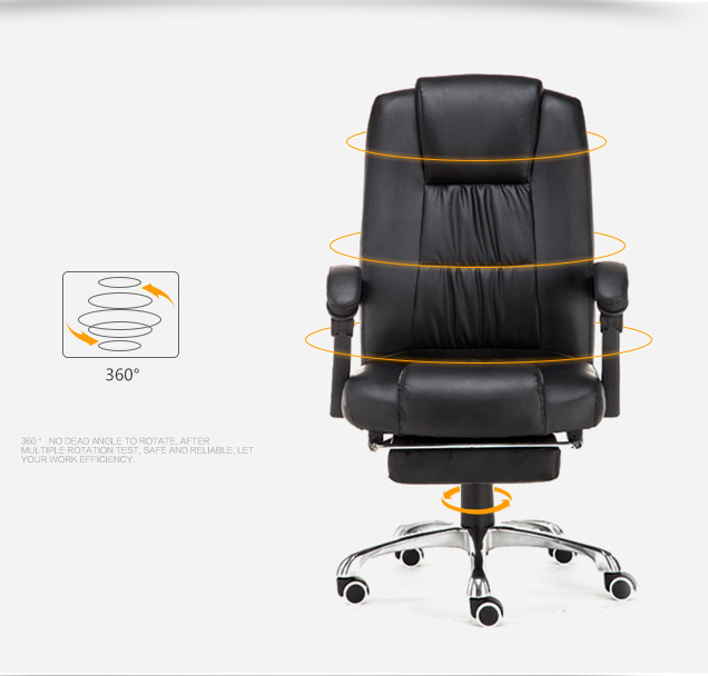 (New) director chair upholstered, reclining back stretch legs, there are massage