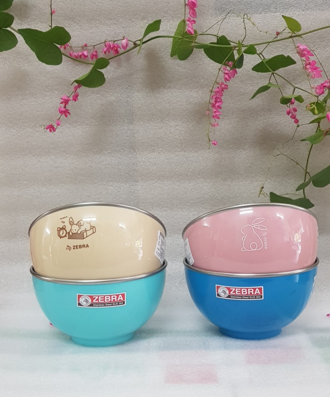 CHÉN INOX  2 LỚP ZEBRA 11 CM