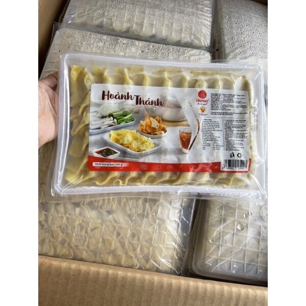 Hoành thánh nhân thịt vĩ 500gr (giao tphcm)