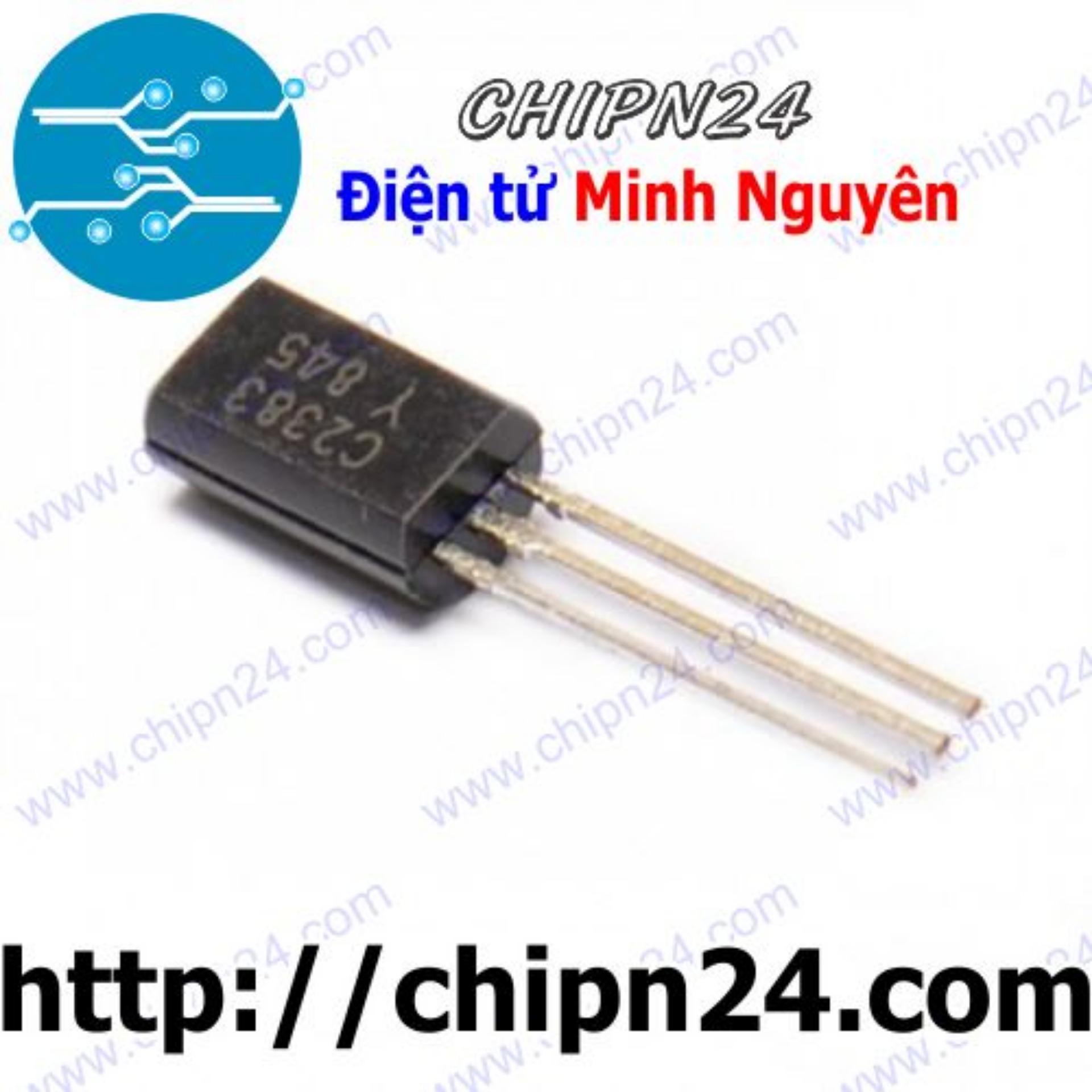 [25 con] (KT1) Transistor C2383 TO-92 NPN 1A 160V (2SC2383 2383)