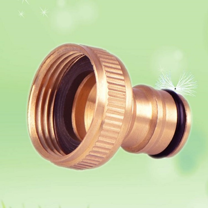 ĐẦU NỐI BẰNG ĐỒNG CÓ ZEN TRONG 25mm RA KHỚP NỐI 16mm. TH 521