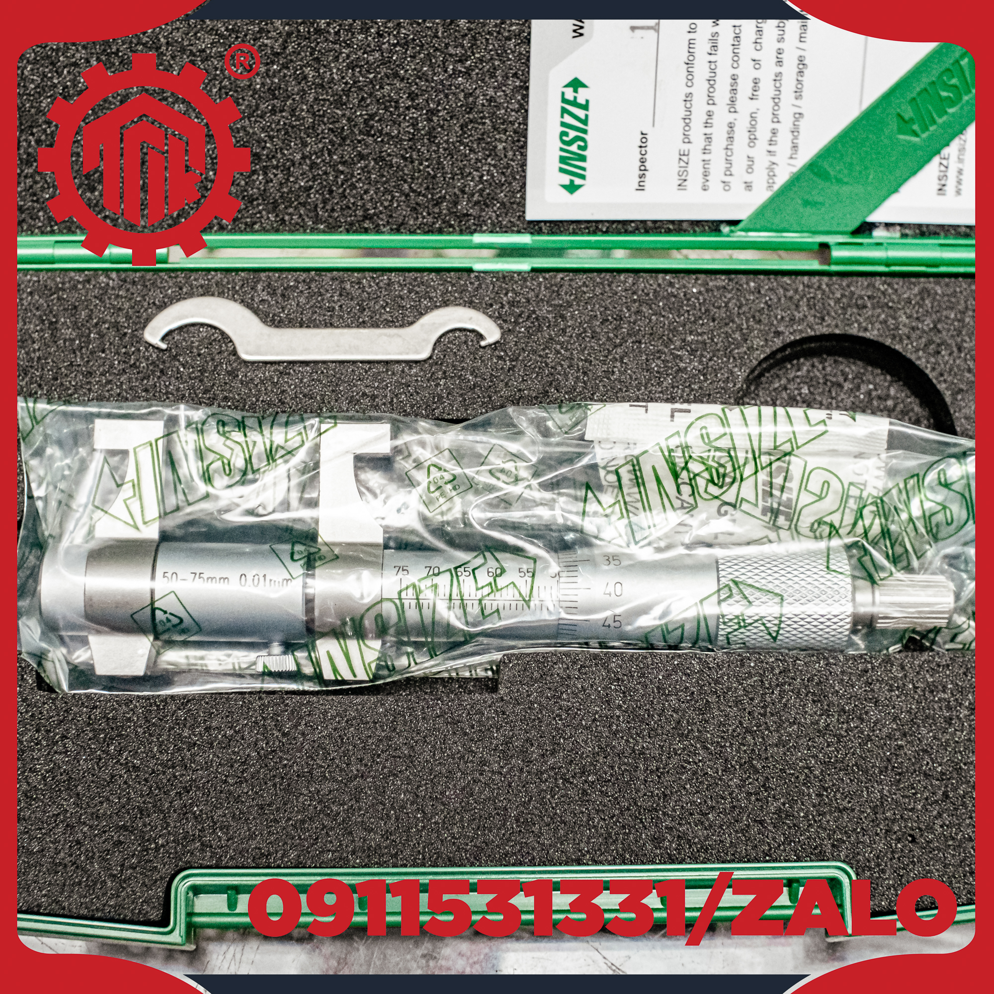 [HCM] PALME ĐO ĐƯỜNG KÍNH TRONG 5-30mm (3220-30) INSIZE TNKTOOLS.COM PHÂN PHỐI