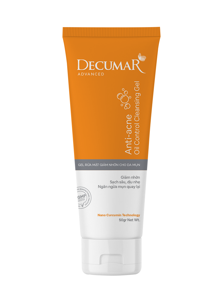 Combo Bộ sản phẩm Decumar Advanced 20gr và Sữa rửa mặt dạng Gel Decumar Clean Advanced 50gr hoàn toàn mới