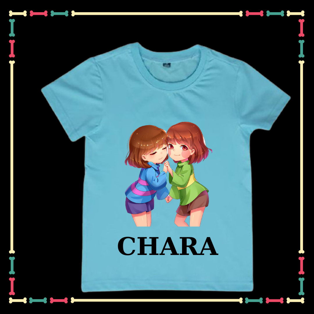 ÁO THUN HÌNH CHARA UNDERTABLE- BIỆT ĐỘI GANGSTER CHO BÉ GÁI
