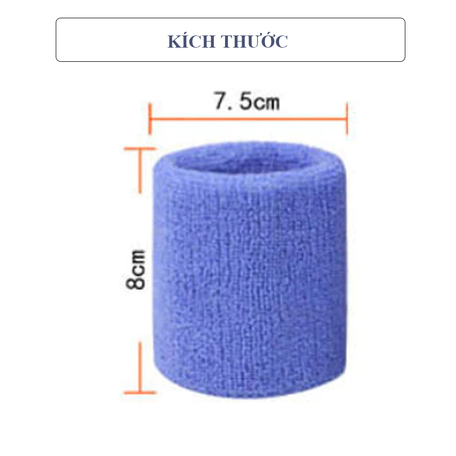 Băng đeo tay thấm mồ hôi tay Aolikes DT6