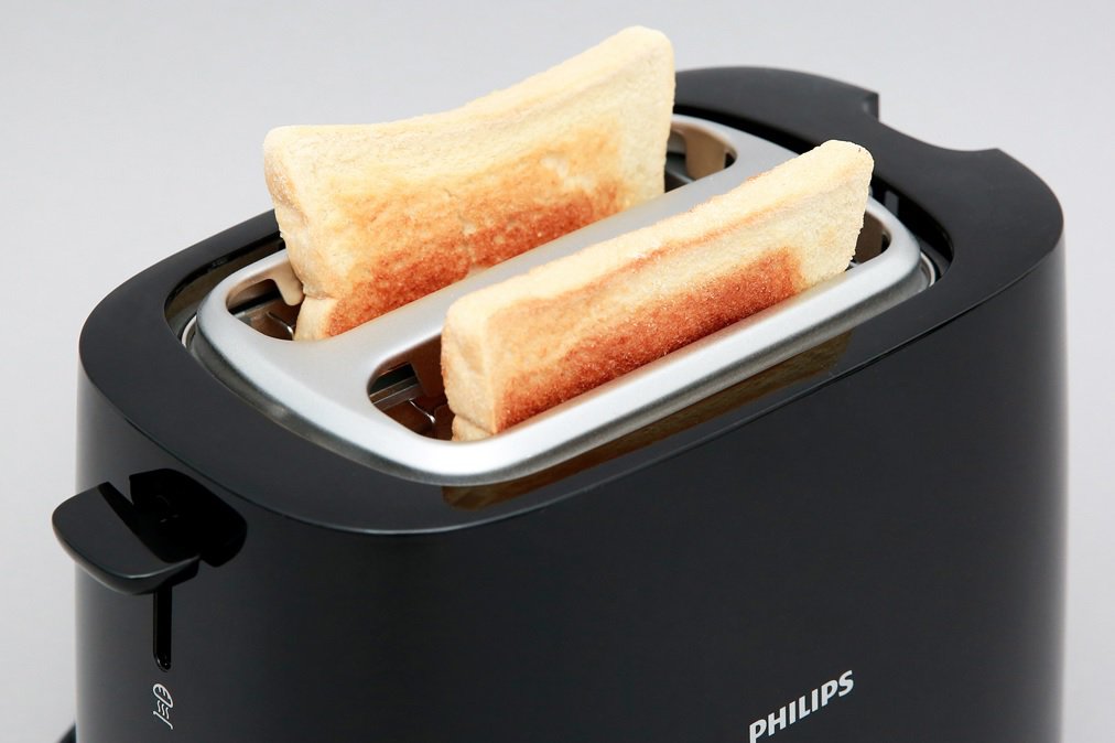 Máy nướng bánh mì Philips HD2582 (Đen) - Hàng nhập khẩu