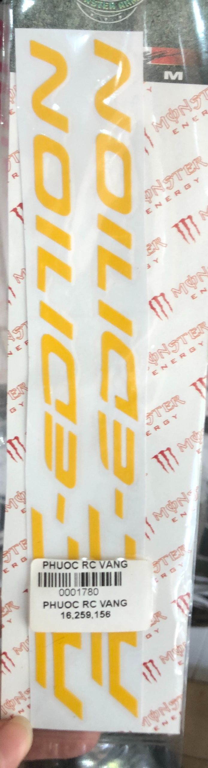 Cặp tem dán phuộc rc-edition, cắt siêu nét