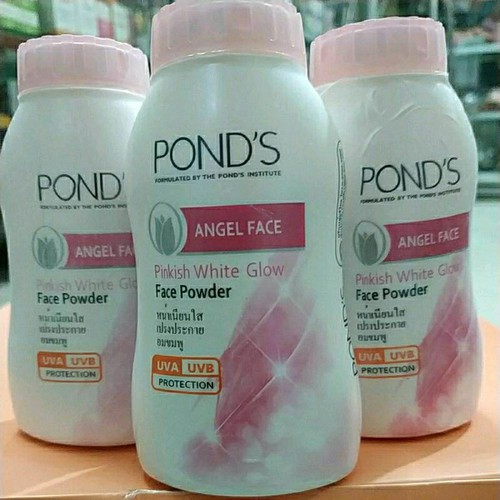 Phấn Phủ Dạng Bột Siêu Mịn Pond’s Angel Face Pinkish White Glow