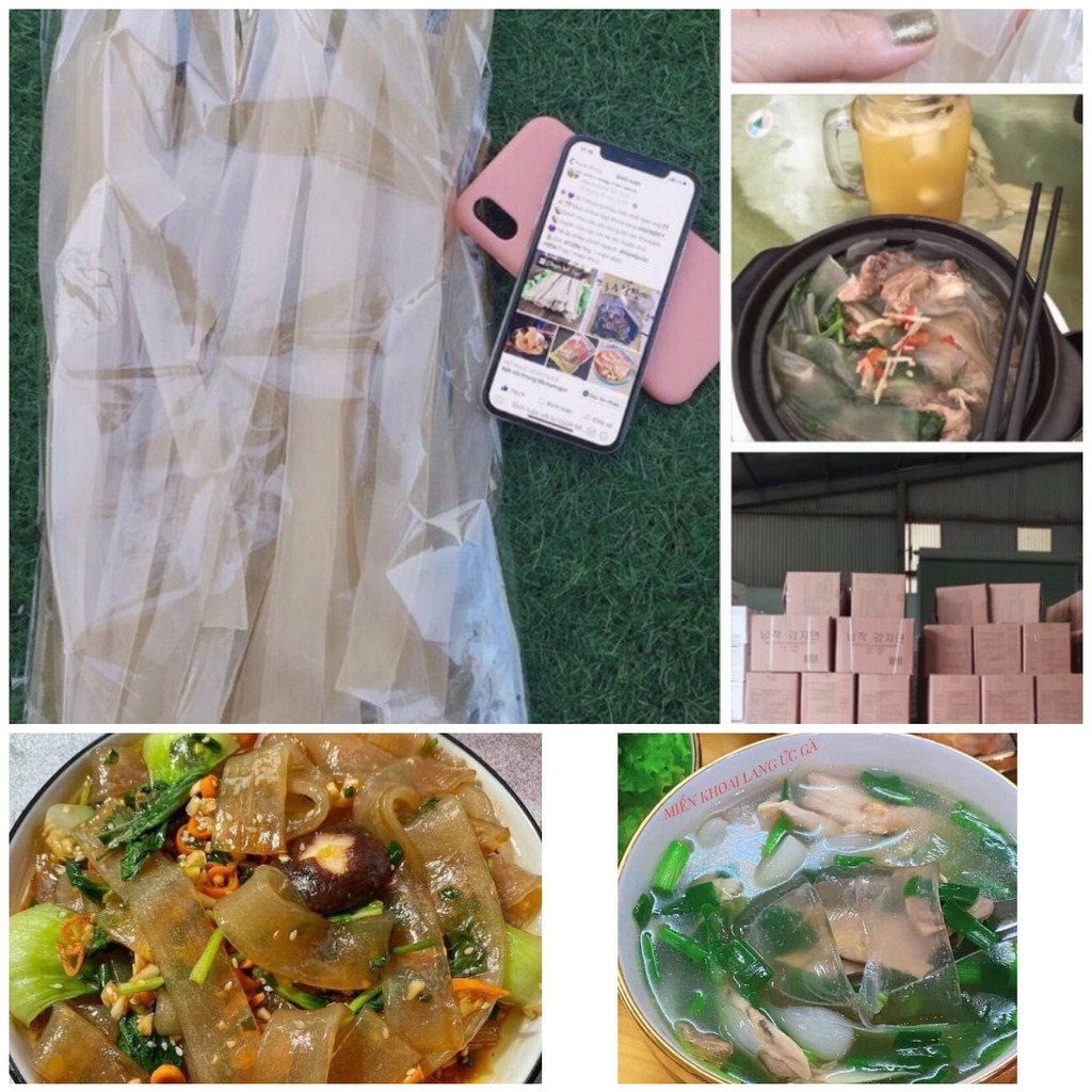 MIẾN DẸT HÀN QUỐC ( HÀNG CHUẨN HÀN) 1KG