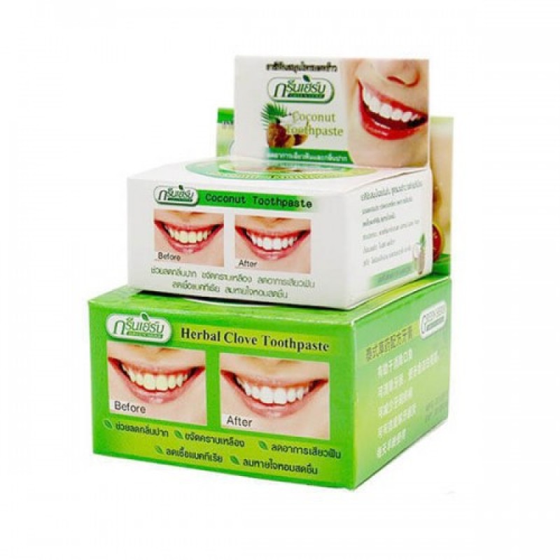 Bột trắng răng Green herb thái lan