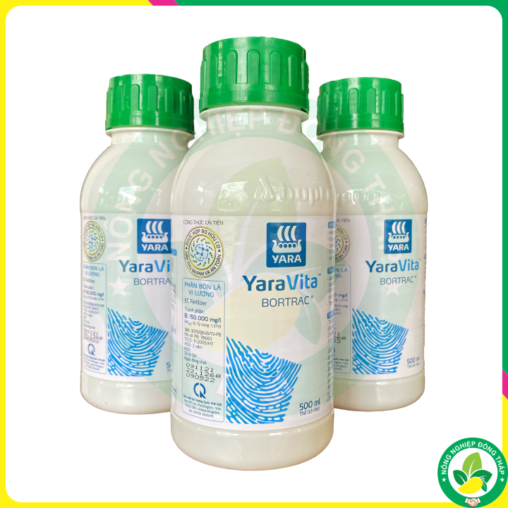 Phân Bón vi lượng YaraVita BORTRAC – Chính Hãng Hợp Trí (Chai 500ml)