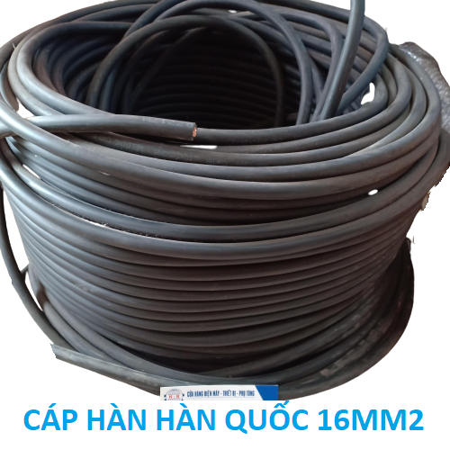 10 mét dây hàn 16mm, dây cáp hàn dùng cho máy hàn, dây cáp hàn quốc, máy hàn điện tử, cáp hàn điện, cáp hàn, dây hàn