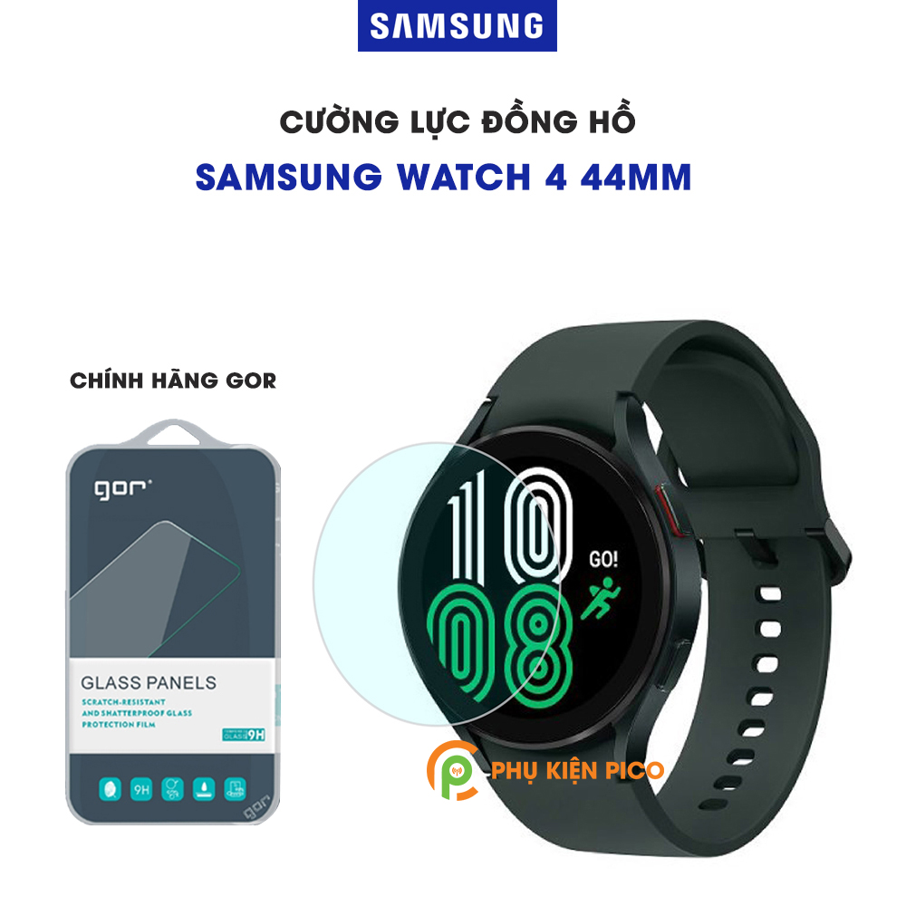 Cường lực Samsung Galaxy Watch 4 44mm / Watch 5 full màn hình chính hãng Gor - Dán màn hình đồng hồ Samsung Watch 4 44mm