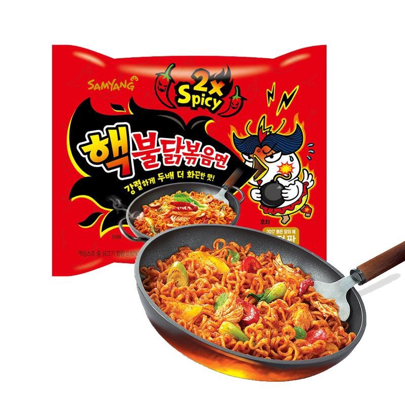 1 Gói Mì Gà Siêu Cay 2x Samyang (140g / Gói)
