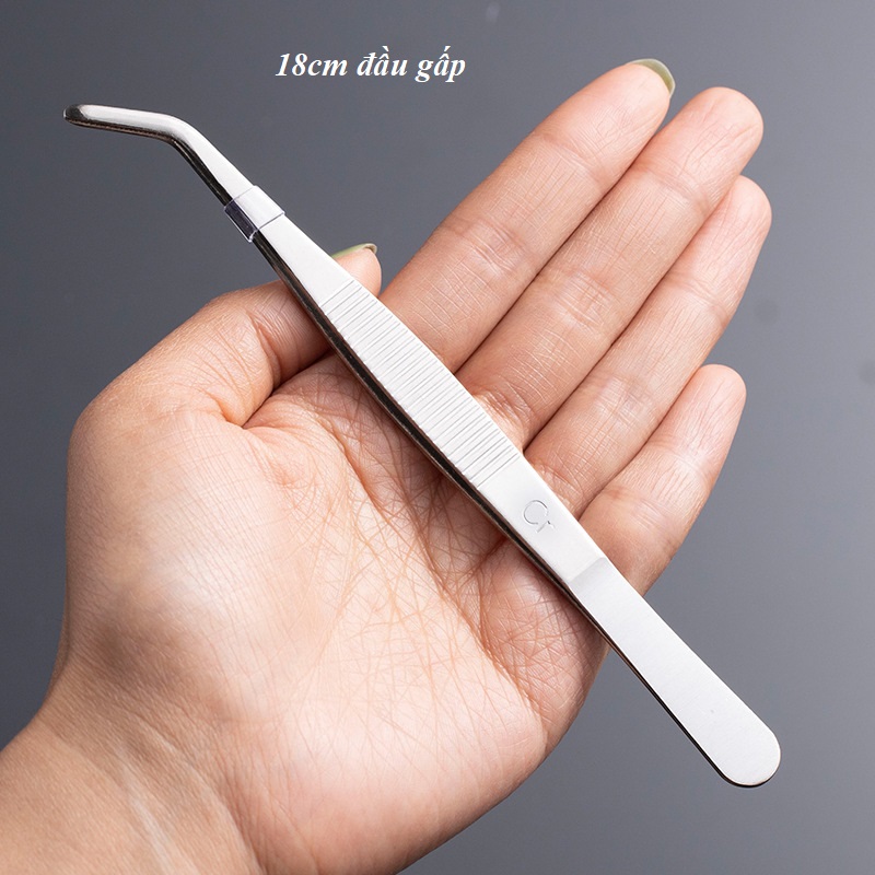 Nhíp gắp đồ decor trang trí 16cm - 18cm - 20cm - 25cm - 30cm ( chất liệu inox 304 )