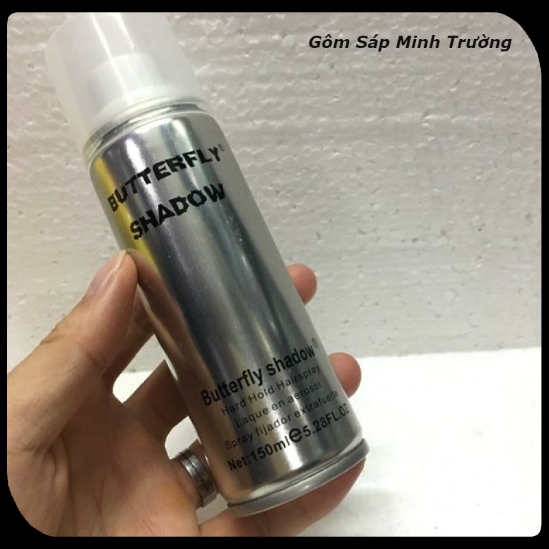 Gôm Sịt Tóc Giữ Nếp Butterfly Shadow Siêu Cứng