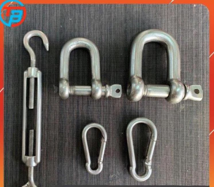 MANÍ U INOX 304 ( Mã lý U INOX 304 ) cáp thép Thái Bình Vina