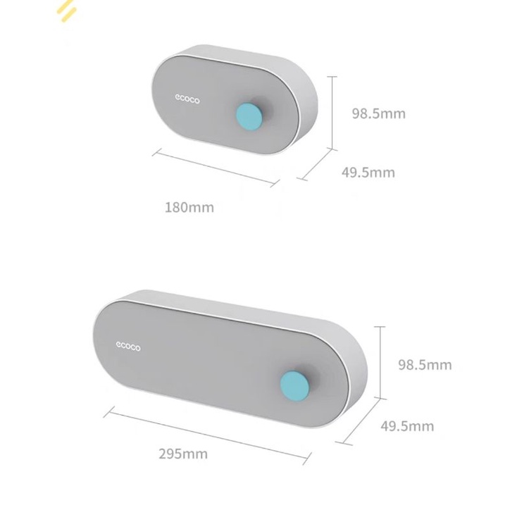 Kệ để xà phòng ECOCO dính tường cao cấp 2119
