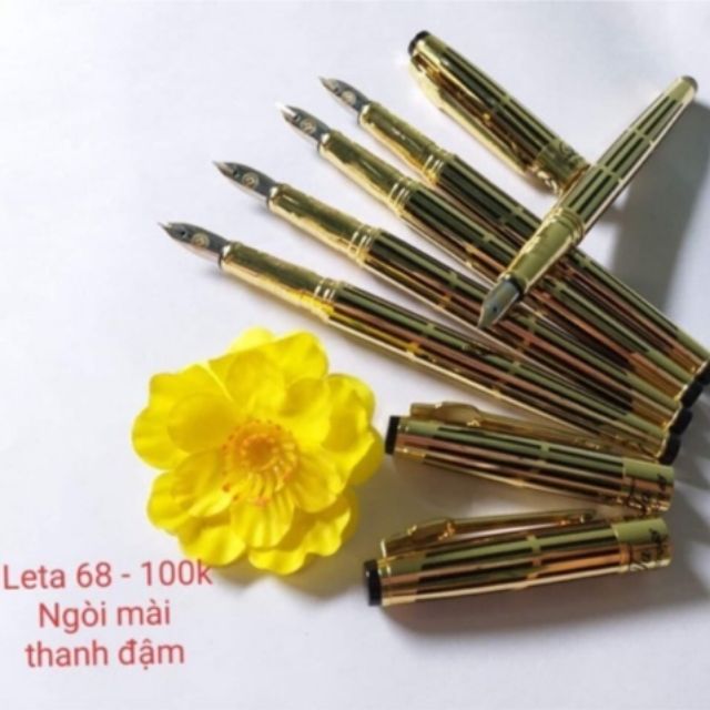 Bút LeTa 68 (ngòi mài, thanh đậm)