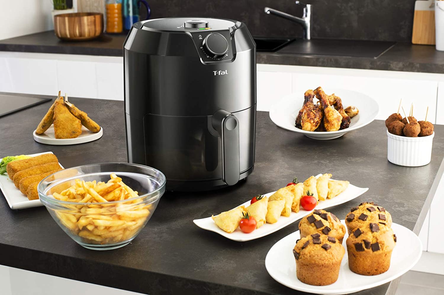 [Trả góp 0%]Nồi Chiên Không Dầu Tefal EY2018