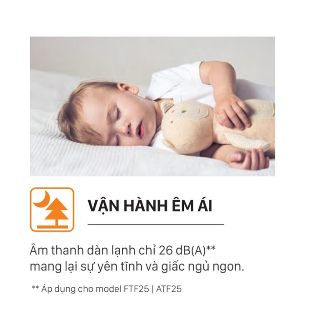 [MIỄN PHÍ LẮP ĐẶT 1TR3] - Máy lạnh/Điều hòa Daikin 1 chiều FTF35XAV1V 1.5HP (12000BTU)