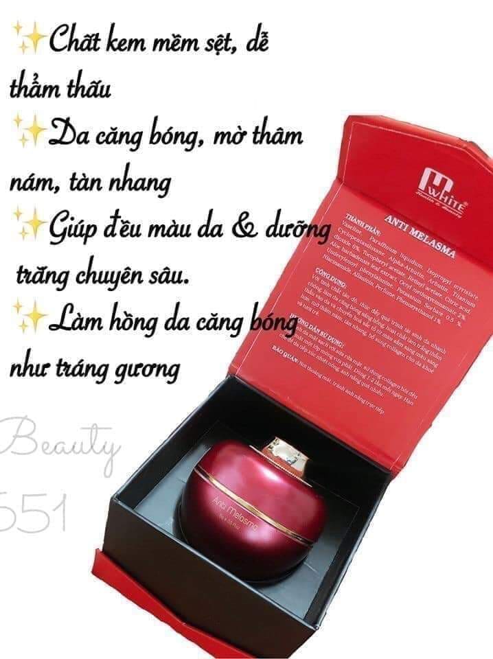 [HCM]Kem face collagen dành cho da nám Mwhite ( mẫu mới )