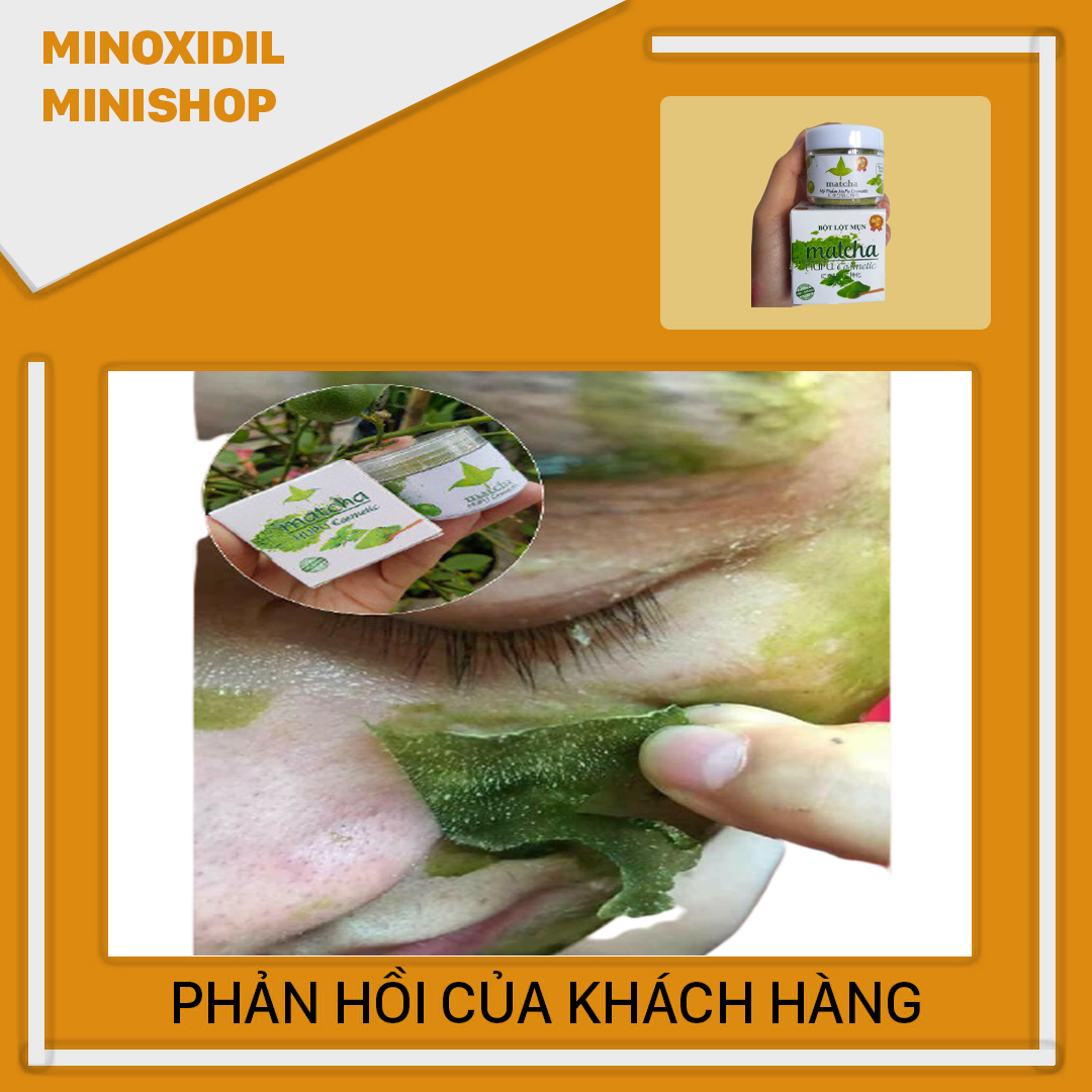 Bột lột mụn Matcha Thiên Nhiên