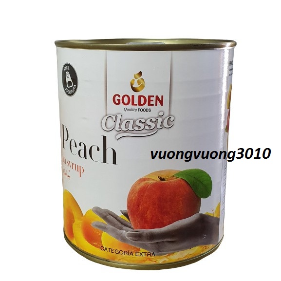 Đào Ngâm Golden Lon 820gr