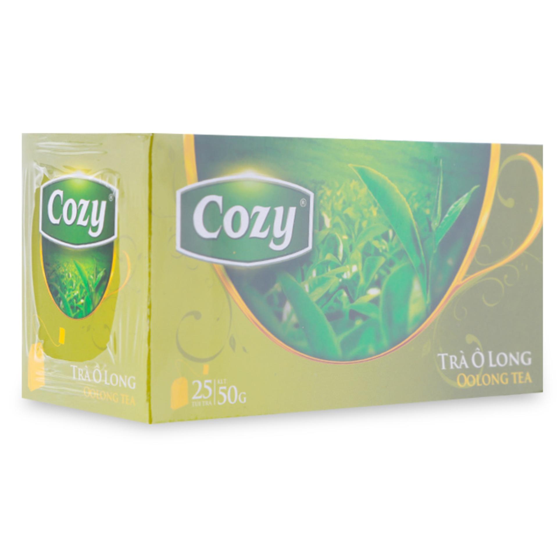 Trà túi lọc Cozy oLong 50g (25 gói x 2g)
