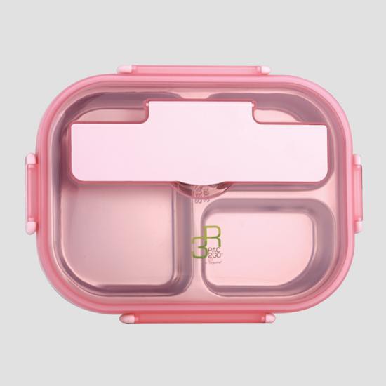 [Giảm 50K ship ] Khay đựng cơm Bento LA GOURMET Millennium 357199 1.2L (Hồng)