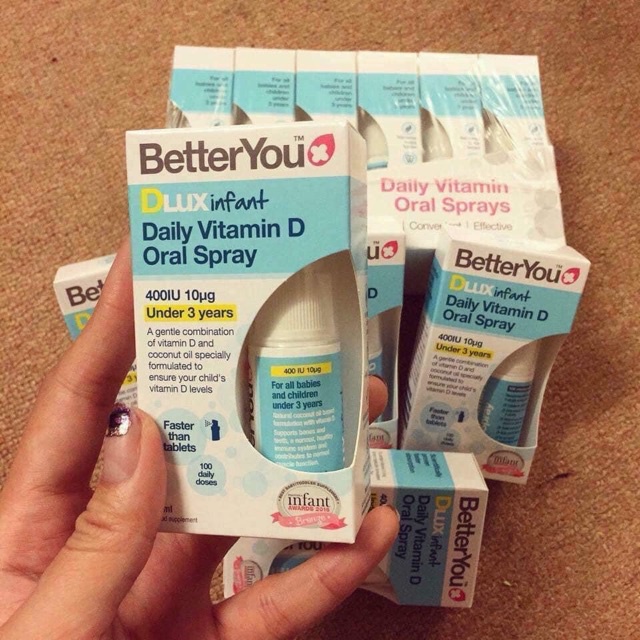 DLux Infant Vitamin D Oral Spray