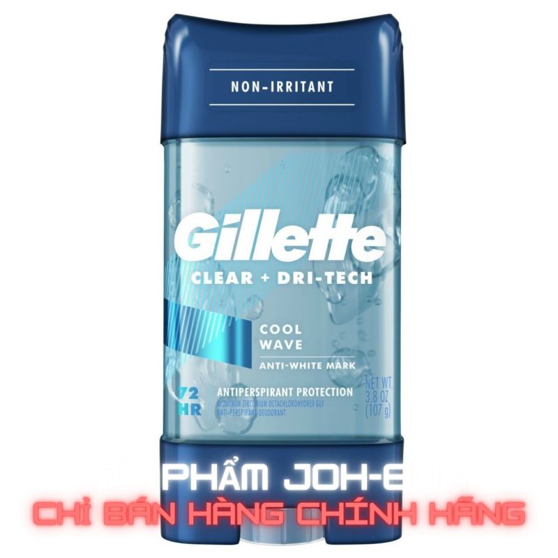 LĂN KHỬ MÙI CƠ THỂ GILLETTE DẠNG GEL 107G ( COOL WAVE - ARTIC ICE - SPORT TRIUMPH ) giá rẻ