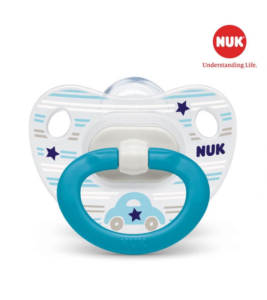 [HCM]BỘ 2 TY GIẢ NUK SILICON CLASSIC 0-6M6-18M
