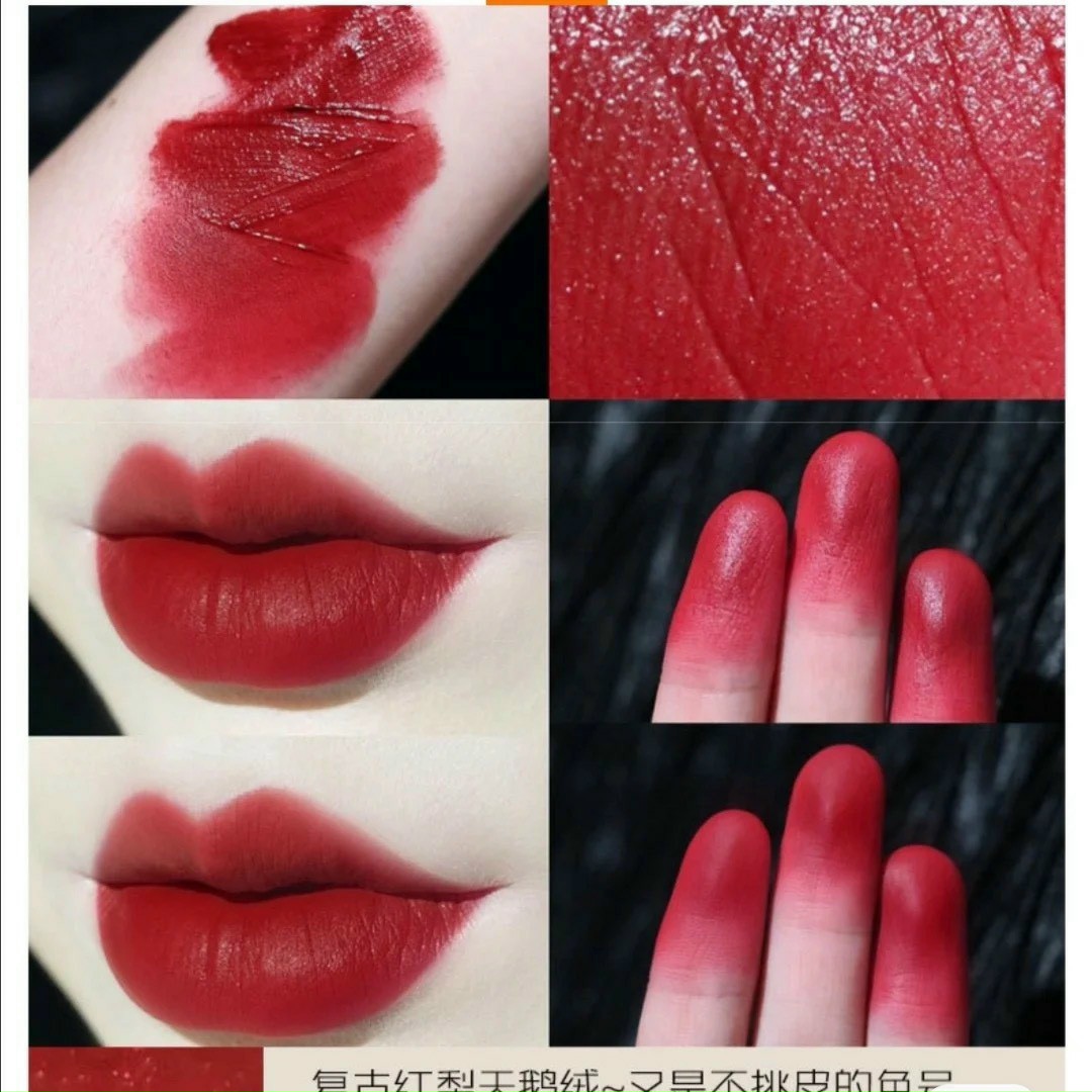 [HCM] Set 3 Cây Son Kem Herorange Fluffy Siêu Lì nội địa Trung