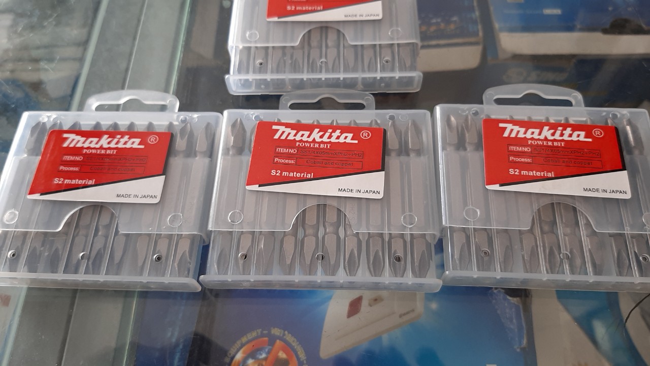 [HCM]Bộ 10 mũi bắn vít 2 đầu bake