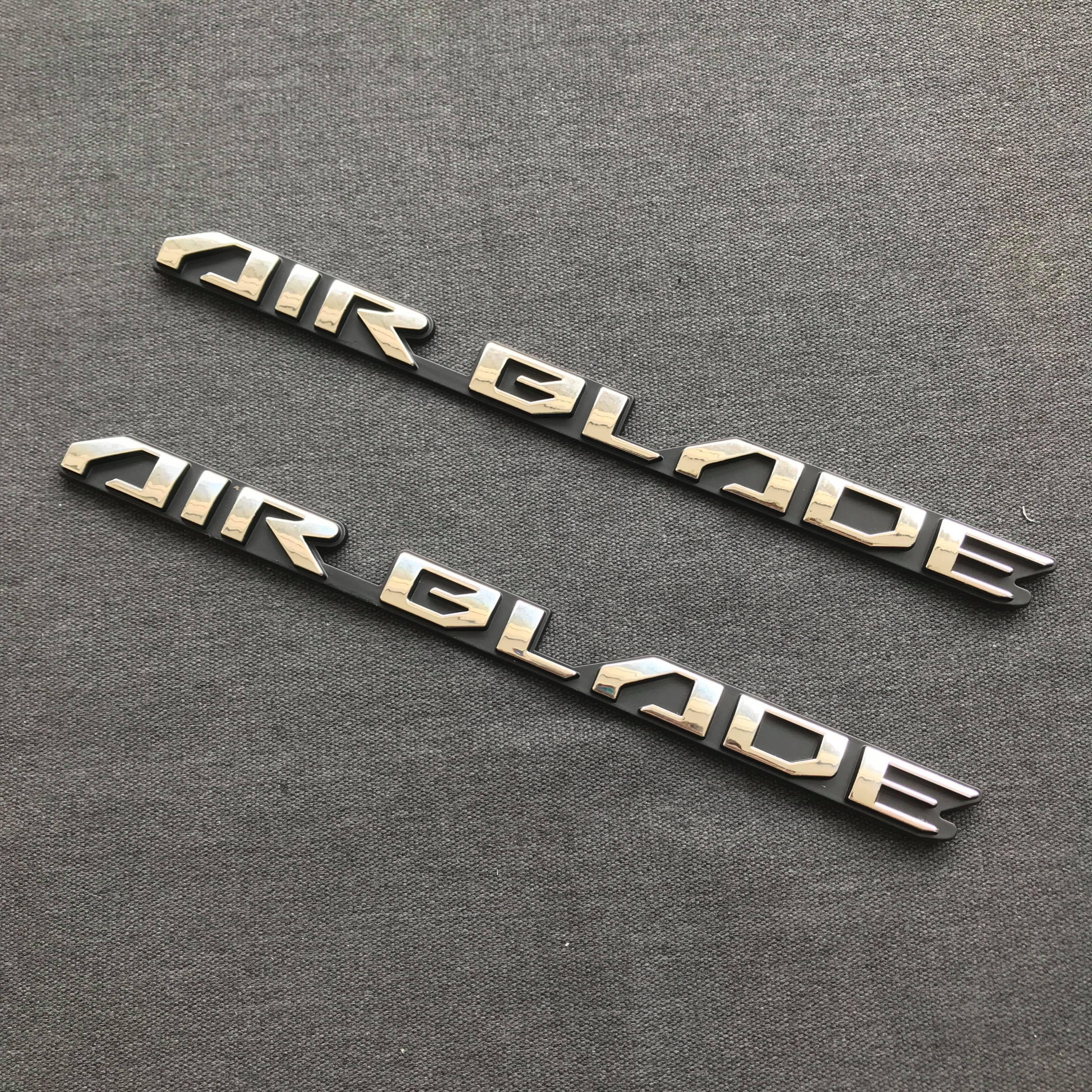 Tem decal chữ nổi AIR BLADE (2 CHỮ)