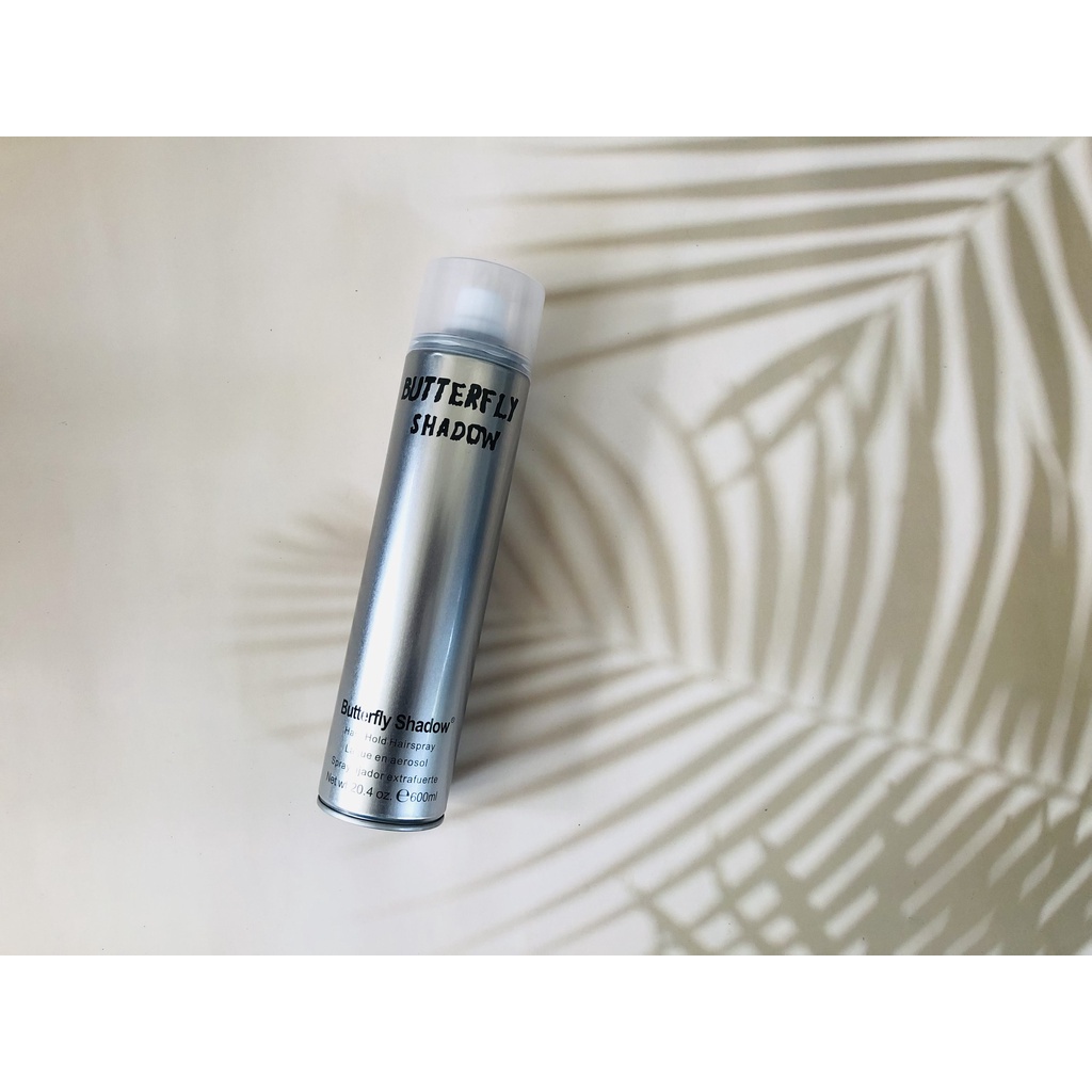 [RẺ VÔ ĐỊCH] GÔM BẠC xịt tóc Butterfly Shadow Hàng Chuẩn Loại 1 KEM