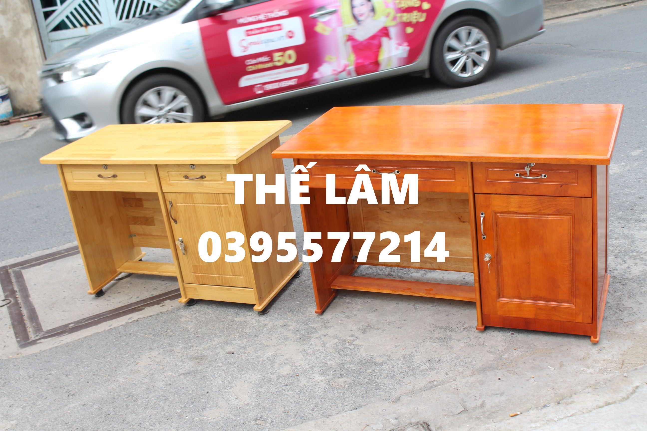 bàn làm việc gỗ tự nhiên